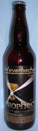 Weyerbacher Prophecy beer Label Full Size