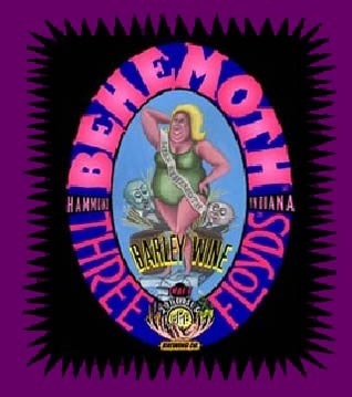 3 Floyds Behemoth 2010 beer Label Full Size