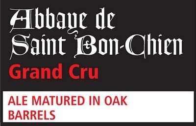 BFM Abbaye De Saint Bon-Chien Grand Cru (Aged In Rhum Barrels) beer Label Full Size