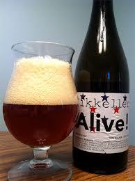 Mikkeller It's Alive 2014 beer Label Full Size
