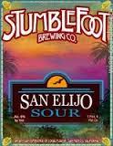 Stumblefoot Berwery San Elijo Sour beer Label Full Size