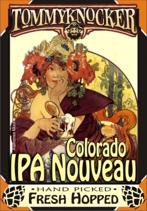 Tommyknocker Colorado IPA Nouveau beer Label Full Size