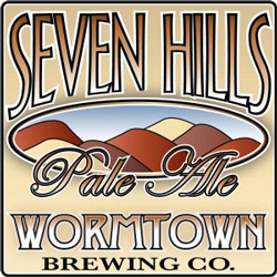 Wormtown Seven Hills Pale Ale beer Label Full Size