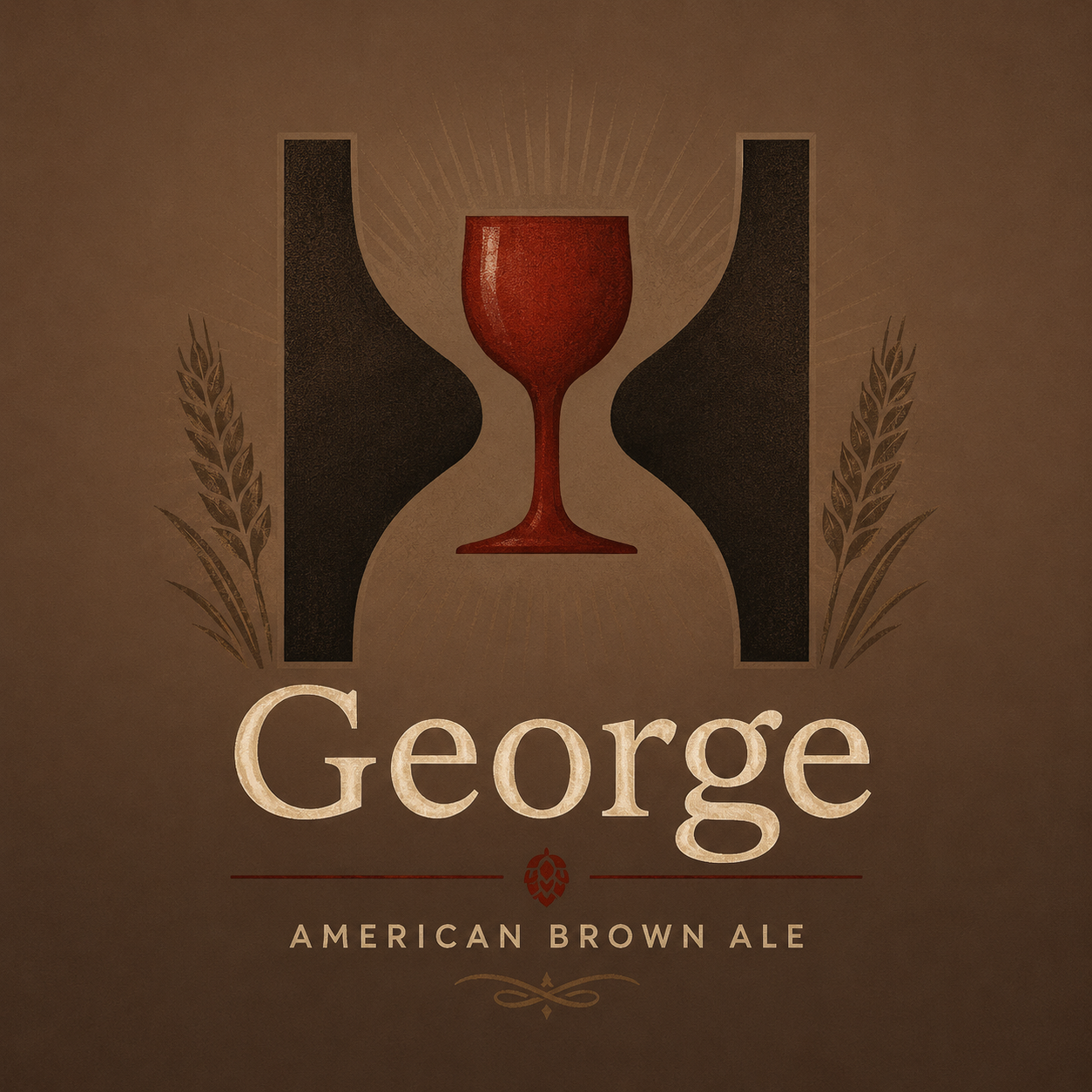 Hill Farmstead George beer Label Full Size