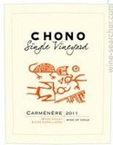 Chono Single Vineyard Carmenere wine