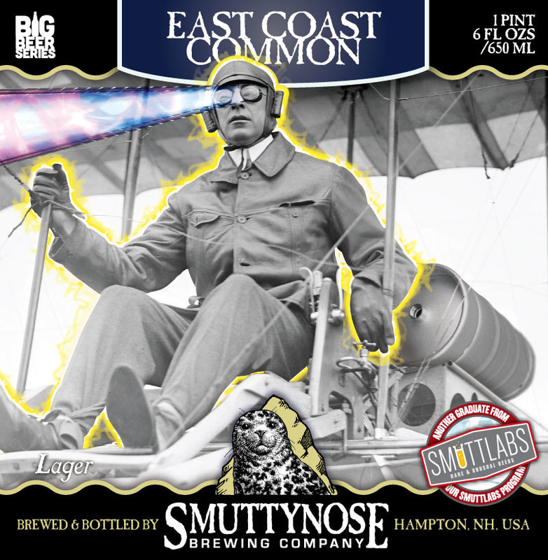 Smuttynose Smuttlabs East Coast Common beer Label Full Size