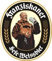Franziskaner Club Weiss beer Label Full Size