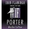 Iron Flamingo Mocha Coffee Porter beer Label Full Size