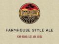 Common Roots Pinot Grigio Barrel-Aged Farmhouse Ale beer Label Full Size