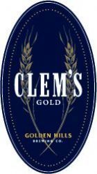 Golden Hills Clem's Gold beer Label Full Size