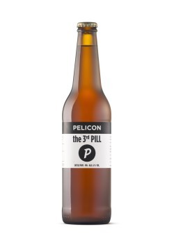 Pelicon 3rd Pill beer Label Full Size
