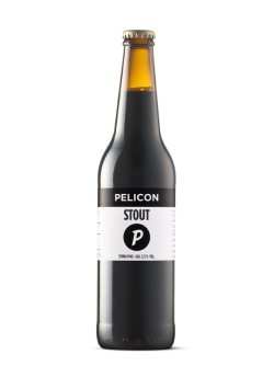 Pelicon Coffee Stout beer Label Full Size