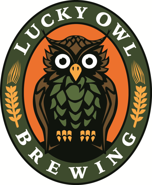 Lucky Owl Retrofit beer Label Full Size