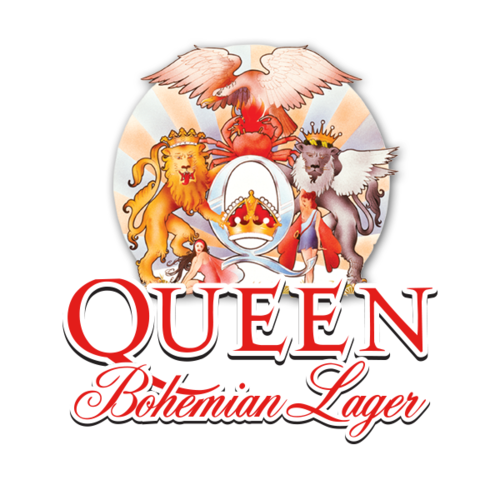 Queen Bohemian Rhapsody Pilsner beer Label Full Size