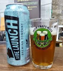 Side Launch Pale Ale beer Label Full Size