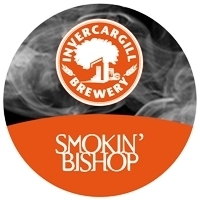 Invercargill Smokin' Bishop beer Label Full Size