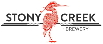 Stony Creek Black Water Lager beer Label Full Size