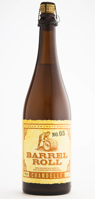 Hangar 24 Chandelle beer Label Full Size