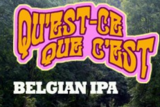 SingleCut Qu'est-ce Que C'est Belgian IPA beer