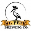 St. Pete Bearded Pelican Chocolate beer Label Full Size