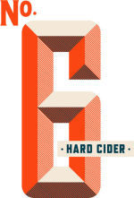No. 6 Cider Honey Ginger Cider beer Label Full Size