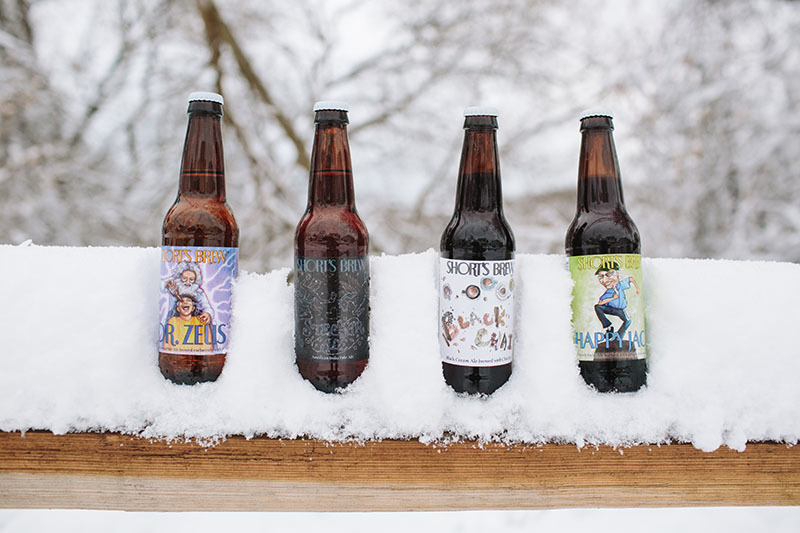 Short's  Winter Variety beer Label Full Size