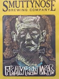 Smuttynose Frankenlager 2015 beer Label Full Size