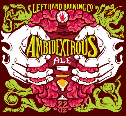 Left Hand Ambidextrous, Step 8 beer Label Full Size