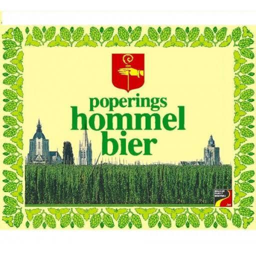 Leroy/Van Eecke Poperings Hommelbier beer Label Full Size