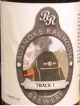 Roanoke Railhouse Track 1 beer Label Full Size