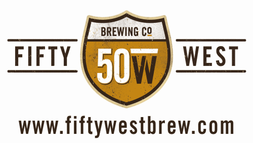 Fifty West Mooving Violation beer Label Full Size