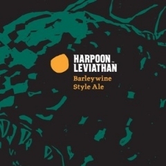 Harpoon Leviathan Barleywine 2010 beer Label Full Size
