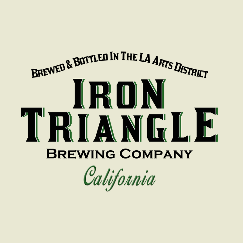Iron Triangle "ALE" beer Label Full Size