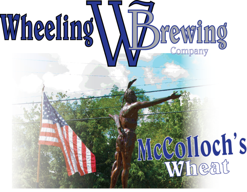 Wheeling McColloch's beer Label Full Size