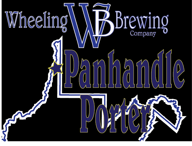 Wheeling Panhandle beer Label Full Size