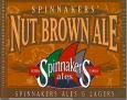 Spinnakers Nut Brown Ale beer Label Full Size