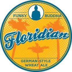 Funky Buddha Lychee Floridian beer Label Full Size