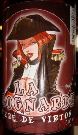 Saint Helene La Grognarde beer Label Full Size