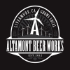 Altamont Something New with Coffee beer Label Full Size