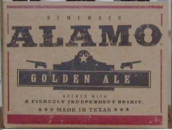 Alamo Golden Ale beer Label Full Size