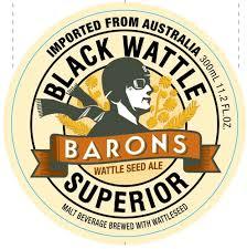 Baron Wattle Seed beer Label Full Size