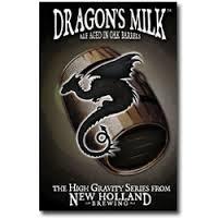 New Holland Dragon's Milk on Bourbon and Cherries beer Label Full Size