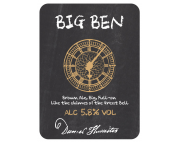 Thwaites Big Ben beer Label Full Size