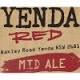Yenda Red beer Label Full Size