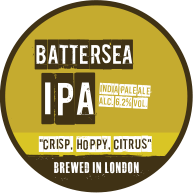 Sambrook's Battersea IPA beer Label Full Size