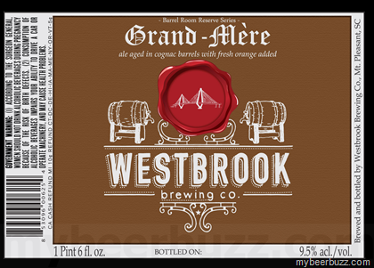 Westbrook Grand-mere beer Label Full Size