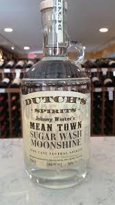 Johnny Winter’s Mean Town Moonshine beer Label Full Size