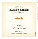Canoe Ridge Cherry Street wine