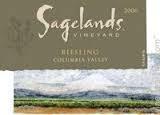 Sagelands Riesling wine