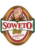 Soweto Gold Lager beer Label Full Size